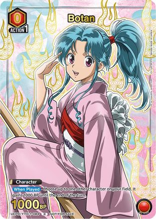 Botan (084) (Gold) (UEPR/YYH-1-084) - Union Arena Promotion Cards Foil