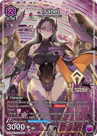 Isabel (039) (R*) (UE14BT/NIK-1-039) - UE14BT GODDESS OF VICTORY NIKKE Foil