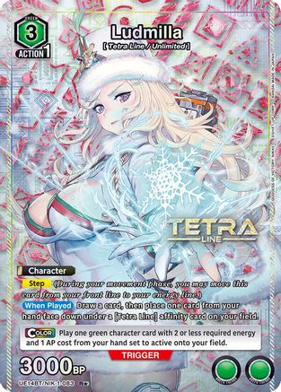 Ludmilla (R*) (UE14BT/NIK-1-083) - UE14BT GODDESS OF VICTORY NIKKE Foil