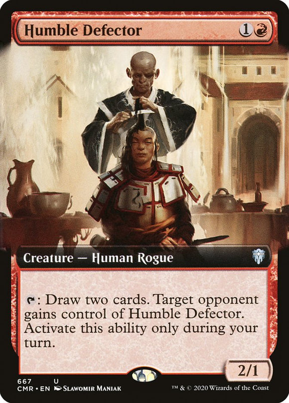 Humilde desertor (ilustración ampliada) [Commander Legends] 