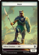 Ally (0005) // Clue (0014) Double-Sided Token [Avatar: The Last Airbender Tokens]-1