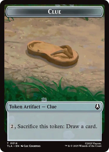 Ally (0005) // Clue (0014) Double-Sided Token [Avatar: The Last Airbender Tokens] - 0