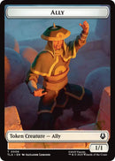 Ally (0006) // Clue (0017) Double-Sided Token [Avatar: The Last Airbender Tokens]-1