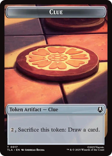 Ally (0006) // Clue (0017) Double-Sided Token [Avatar: The Last Airbender Tokens] - 0