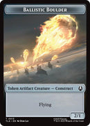Ballistic Boulder // Soldier (0011) Double-Sided Token [Avatar: The Last Airbender Tokens]-1