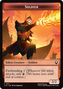 Ballistic Boulder // Soldier (0011) Double-Sided Token [Avatar: The Last Airbender Tokens]-2