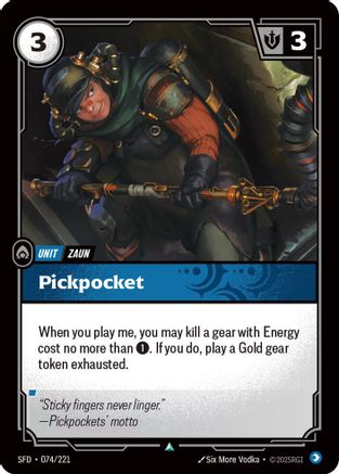 Pickpocket (074/221) - Spiritforged Foil