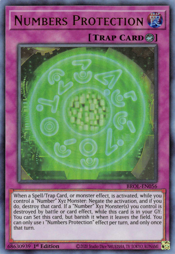 Protección de números [BROL-EN056] Ultra raro 