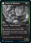 Weaver of Blossoms // Blossom-Clad Werewolf [Innistrad: Double Feature]-1