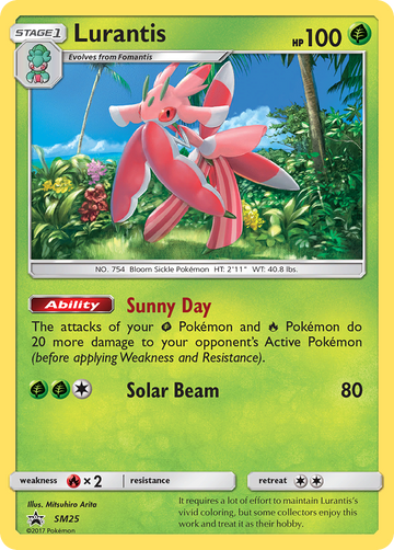 Lurantis (SM25) [Sol y Luna: promociones de Black Star] 