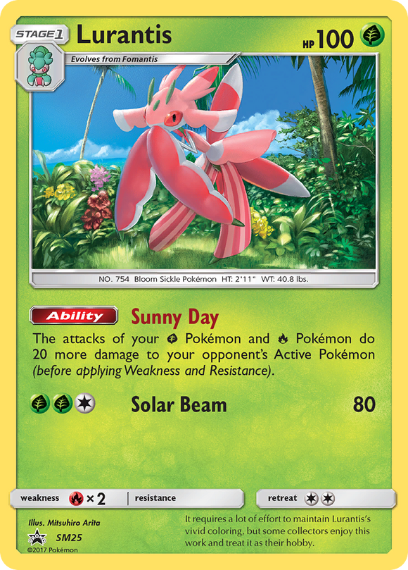 Lurantis (SM25) [Sol y Luna: promociones de Black Star] 