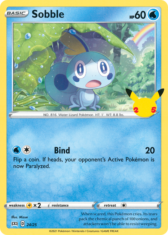 Sobble (24/25) [25.º aniversario de McDonald's] 