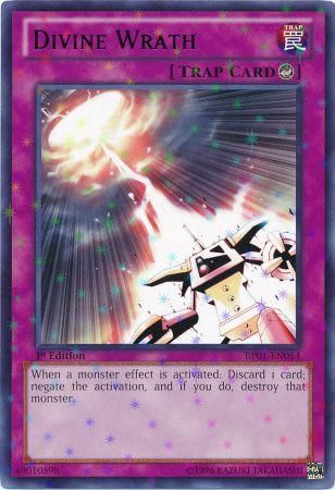 Cólera divina [BP01-EN054] Starfoil Raro 