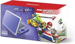 New Nintendo 2DS XL Purple + Silver [Mario Kart 7 Pre-installed] - Nintendo 3DS