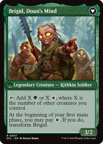 Brigid, Clachan's Heart [Lorwyn Eclipsed] - 0