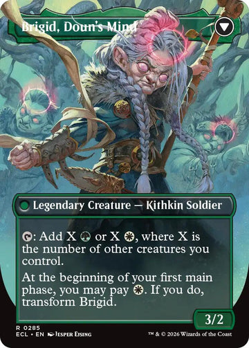 Brigid, Clachan's Heart (Borderless) [Lorwyn Eclipsed] - 0