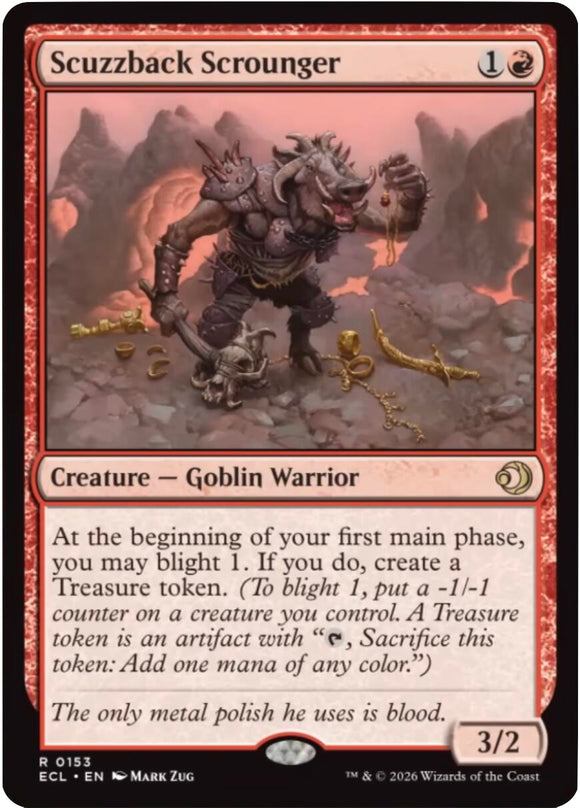 Scuzzback Scrounger [Lorwyn Eclipsed]