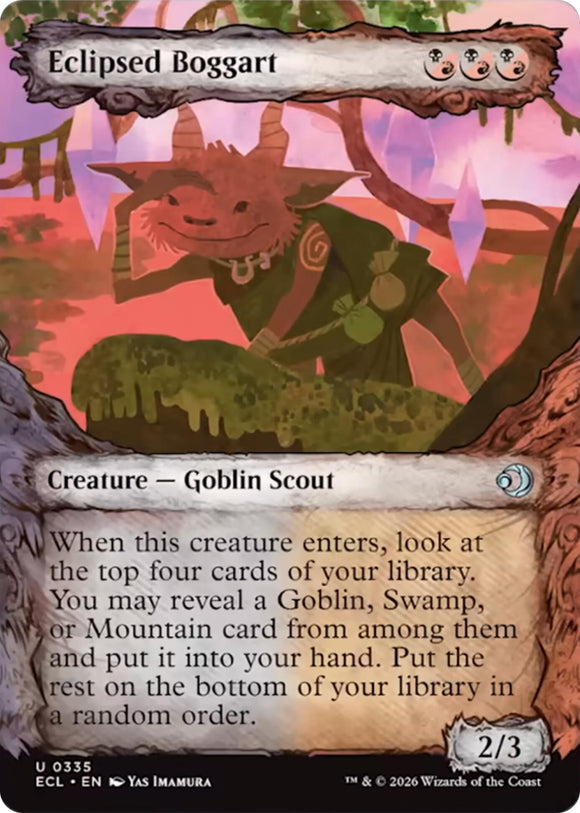 Eclipsed Boggart (Showcase) [Lorwyn Eclipsed]