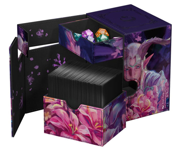 Flip 'n' Tray XenoSkin Magic: The Gathering Lorwyn Eclipsed - Dawnhand Eulogist (Holds 133+) - Ultimate Guard Deck Box