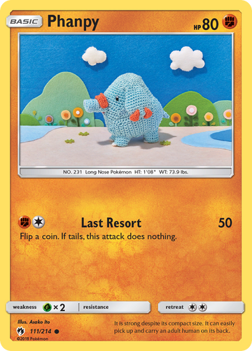 Phanpy (111/214) [Sol y Luna: Trueno Perdido] 