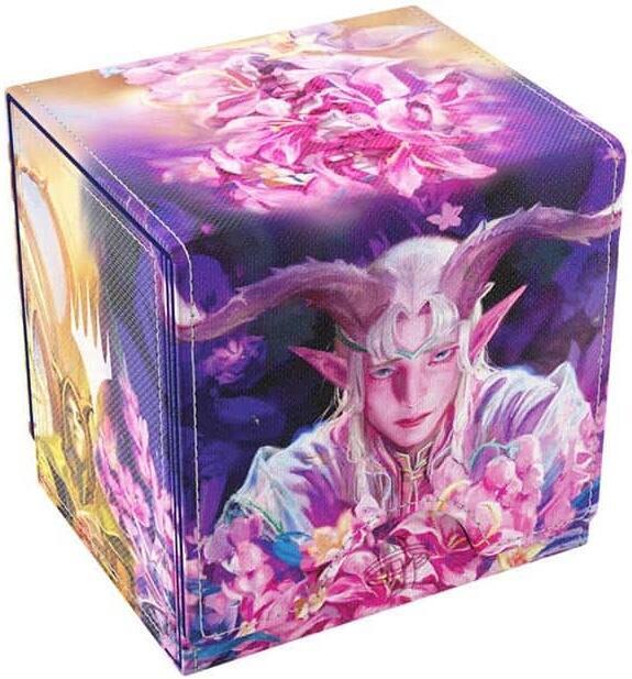 Magic: The Gathering Lorwyn Eclipsed Sidekick Pro 100 XL - Morcants Loyalist and Dawnhand Eulogist - GameGenic Deck Box