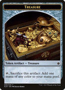 Vampire // Treasure Double-Sided Token [Ixalan Tokens]-2