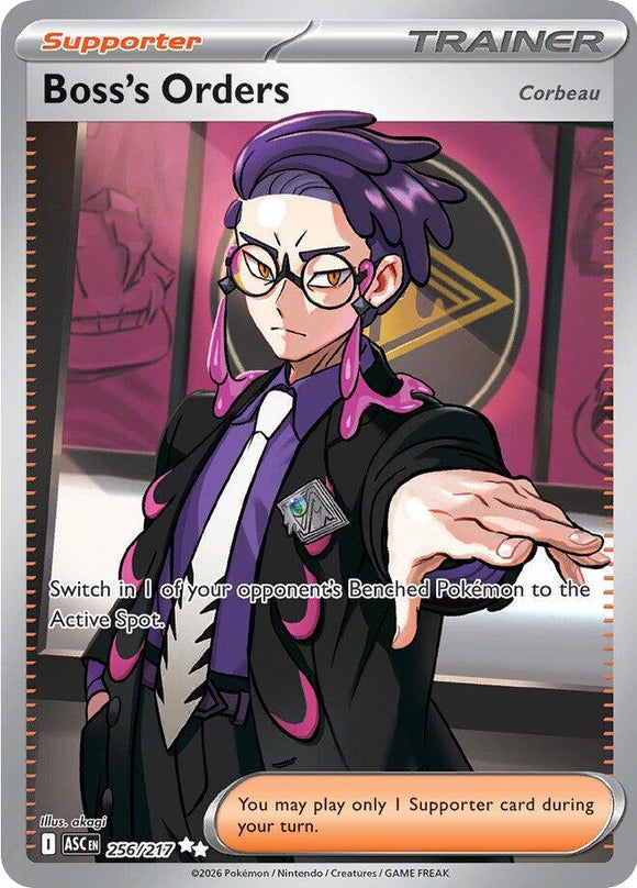 Boss's Orders [Corbeau] - 256/217 [Mega Evolution: Ascended Heroes]
