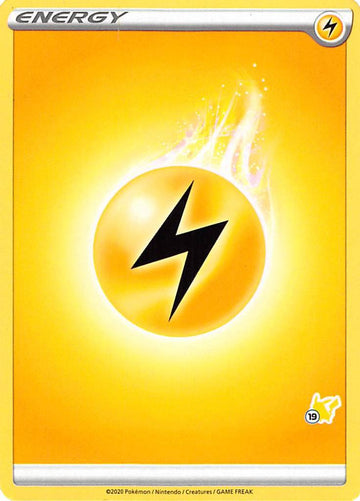 Energía del rayo (sello de Pikachu n.° 19) [Battle Academy 2022] 