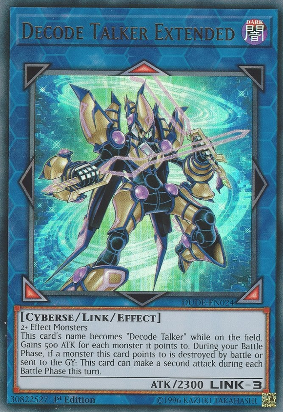 Decodificador Talker extendido [DUDE-EN024] Ultra raro 