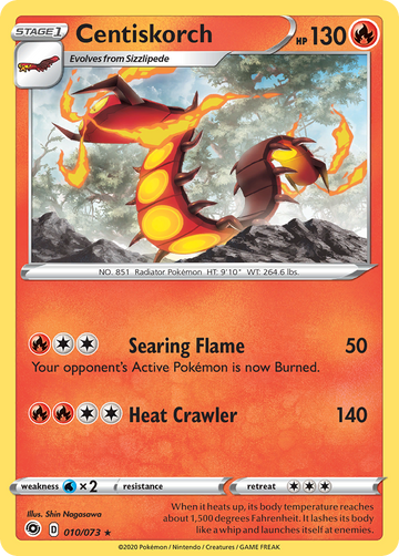 Centiskorch (010/073) [Espada y escudo: Camino del campeón] 