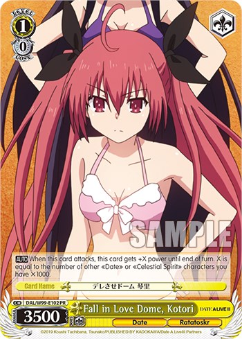 Cúpula del amor, Kotori [Date A Live Vol. 2] 