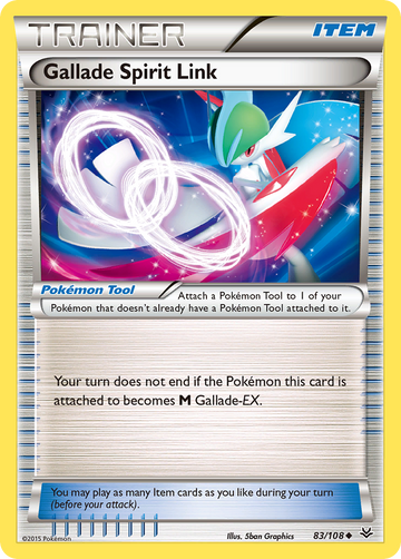 Enlace espiritual de Gallade (83/108) [XY: Roaring Skies] 