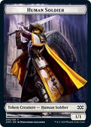 Human Soldier // Servo Double-Sided Token [Double Masters Tokens]-1