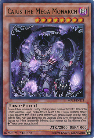 Caius el Mega Monarca [MP15-EN215] Ultra Raro 