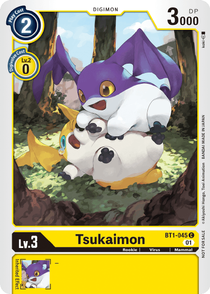 Tsukaimon [BT1-045] (Promoción Tamer Party Vol. 3) [Promociones de lanzamiento de Booster Ver.1.0 especial] 