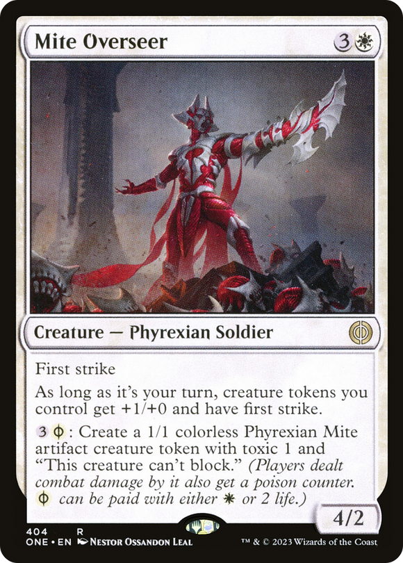 Supervisor de ácaros [Phyrexia: Todos serán uno] 