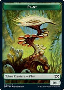 Plant // Saproling Double-Sided Token [Double Masters Tokens]-1