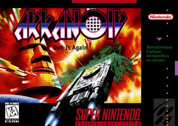 Red Fox Gaming - Hickory - Arkanoid Doh It Again - Video Game - Super Nintendo