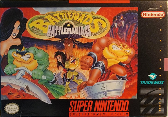 Battletoads In Battlemaniacs - Super Nintendo