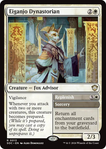 Eiganjo Dynastorian [Secrets of Strixhaven Commander]