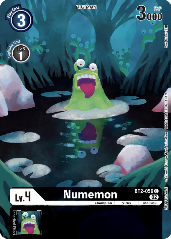 Numemon [BT2-056] (Paquete promocional de concurso de ilustración de Digimon) [Lanzamiento de promociones especiales] 