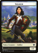 Elemental (003) // Soldier Double-Sided Token [Commander 2020 Tokens]-2