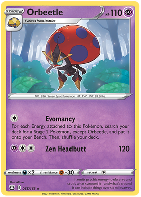 Orbeetle (065/163) [Espada y escudo: estilos de batalla] 