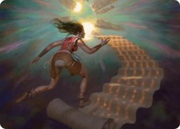 Pursue the Past Art Card [Secrets of Strixhaven Art Series]