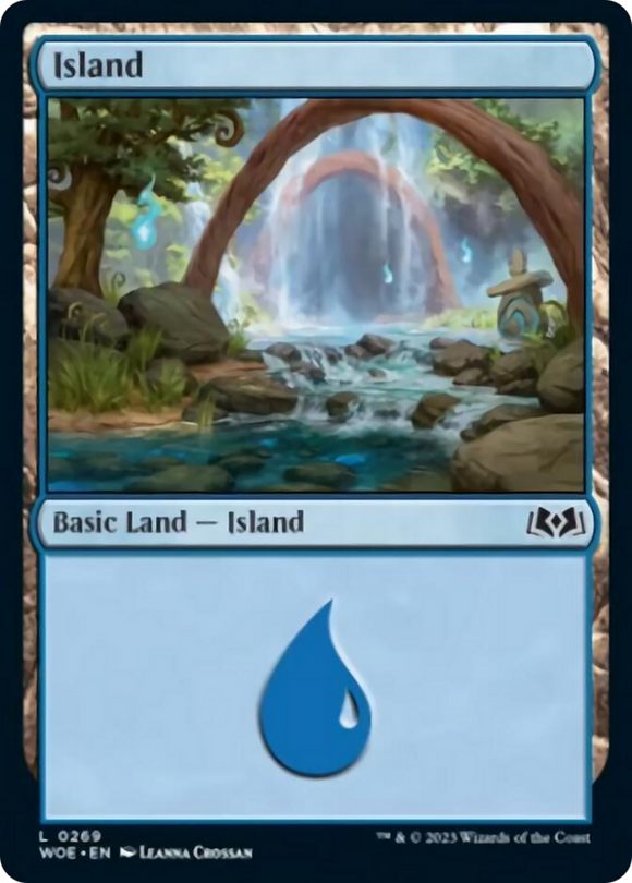 Isla (0269) [Tierras salvajes de Eldraine] 