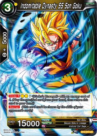 Dinastía Indomable SS Son Goku (BT4-077) [Guerra Colosal]
