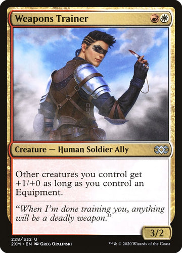 Entrenador de armas [Double Masters] 