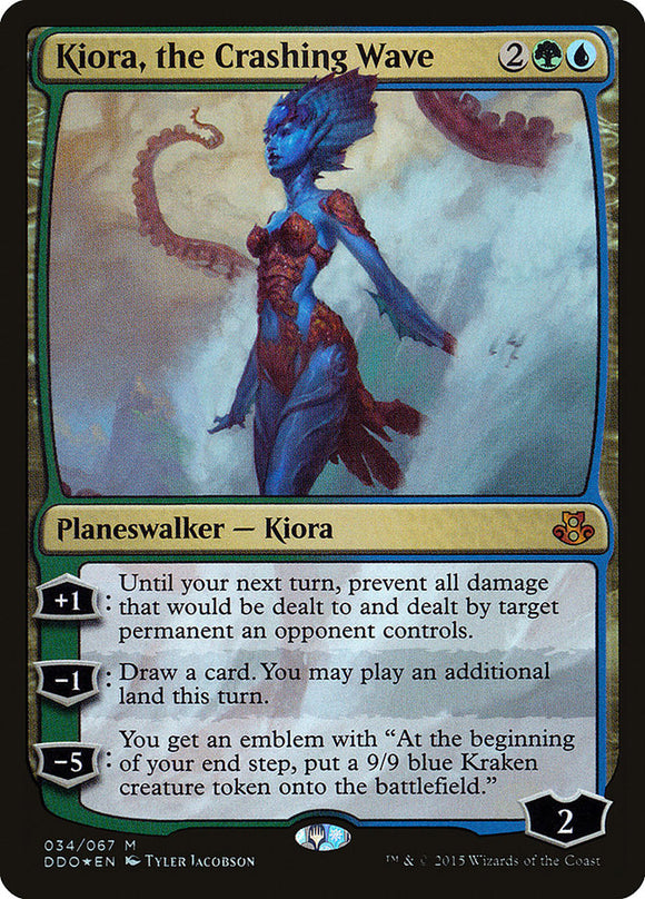 Kiora, la ola que se estrella [Duel Decks: Elspeth vs. Kiora] 