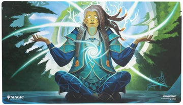 Magic: The Gathering Secrets of Strixhaven Playmat - Tam, Observant Sequencer - GameGenic Playmat