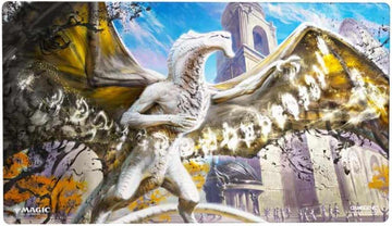 Magic: The Gathering Secrets of Strixhaven Shiny Playmat - Silverquill, The Disputant - GameGenic Playmat